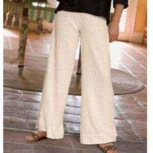 Soft Surroundings cotton pants size medium